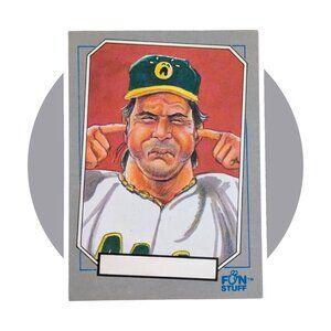 1992 Fun Stuff Baseball Enquirer Card (YY38): No. 2 Jose Canseco